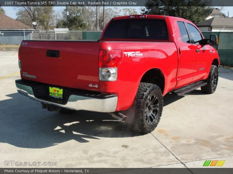  2007 Tundra SR5 TRD Double Cab 4x4 Radiant Red
