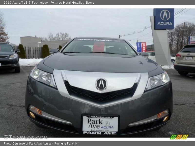 Polished Metal Metallic / Ebony 2010 Acura TL 3.5 Technology