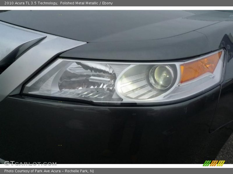 Polished Metal Metallic / Ebony 2010 Acura TL 3.5 Technology