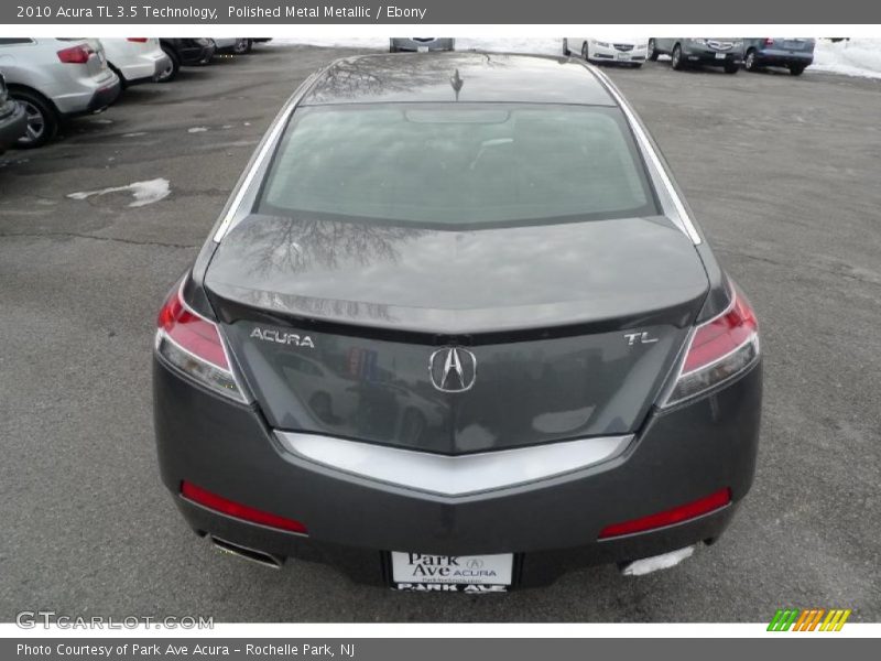 Polished Metal Metallic / Ebony 2010 Acura TL 3.5 Technology