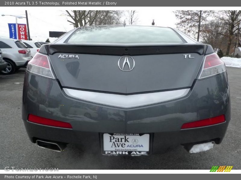 Polished Metal Metallic / Ebony 2010 Acura TL 3.5 Technology