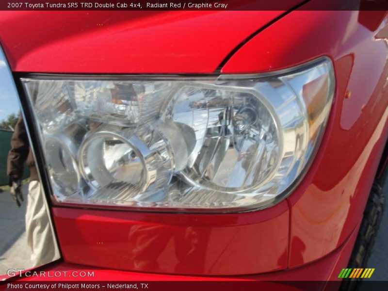 Radiant Red / Graphite Gray 2007 Toyota Tundra SR5 TRD Double Cab 4x4