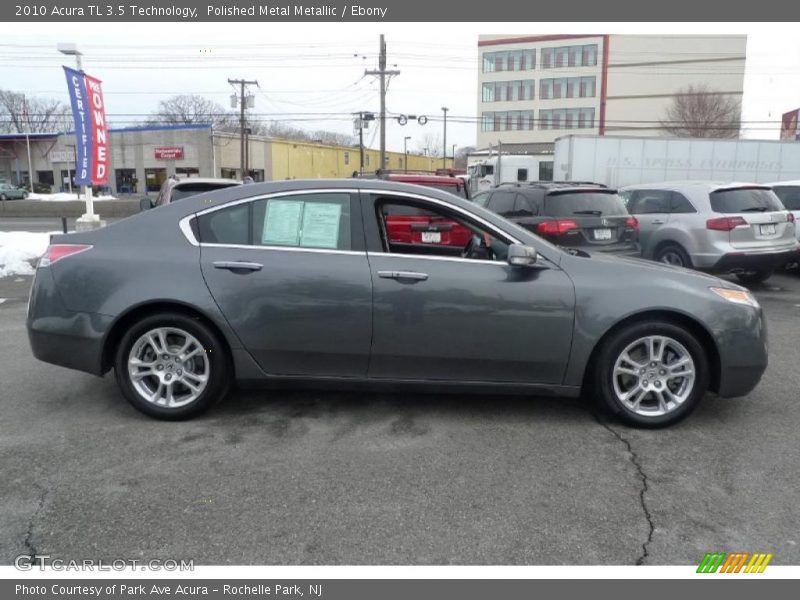 Polished Metal Metallic / Ebony 2010 Acura TL 3.5 Technology