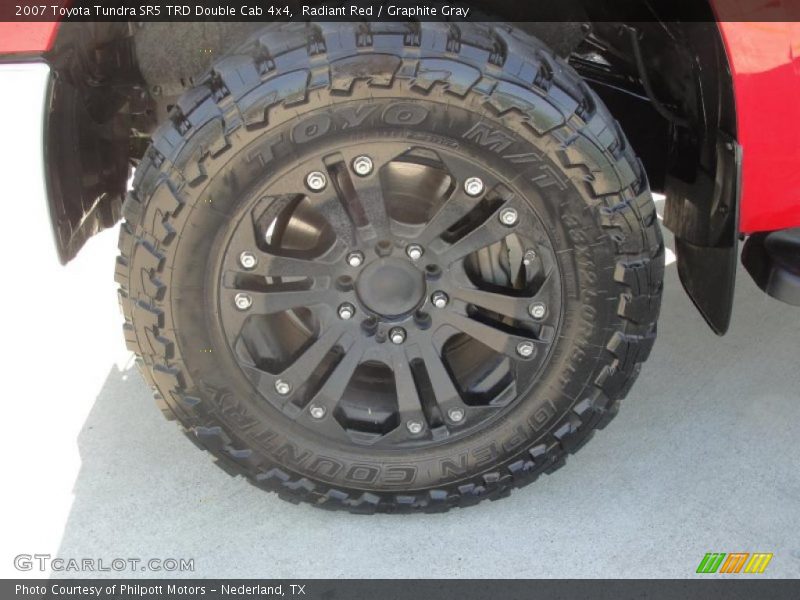 Custom Wheels of 2007 Tundra SR5 TRD Double Cab 4x4