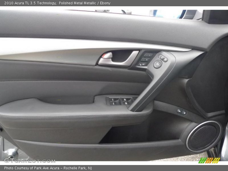 Polished Metal Metallic / Ebony 2010 Acura TL 3.5 Technology
