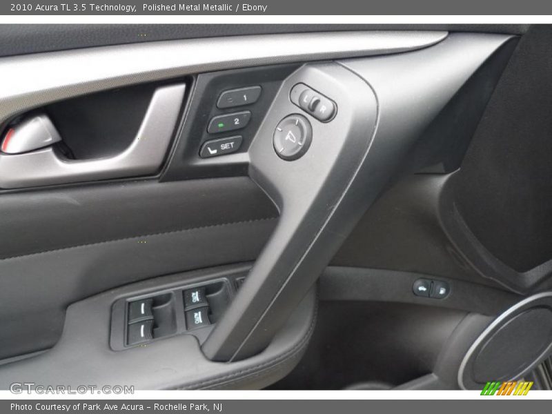 Polished Metal Metallic / Ebony 2010 Acura TL 3.5 Technology