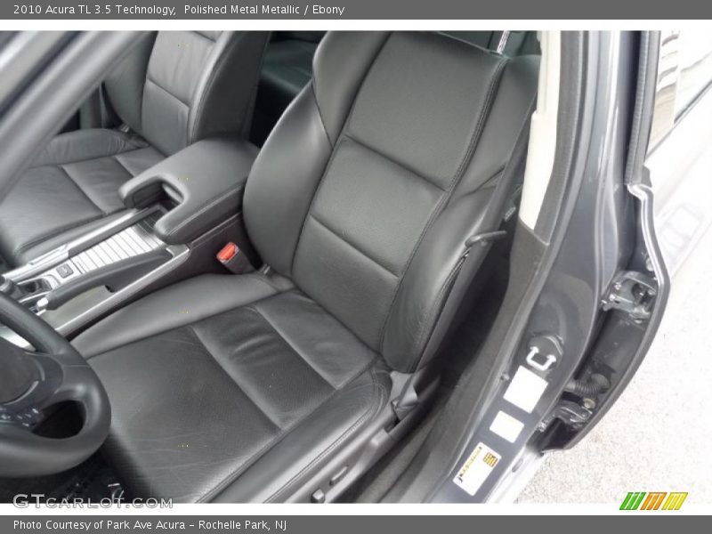 Polished Metal Metallic / Ebony 2010 Acura TL 3.5 Technology