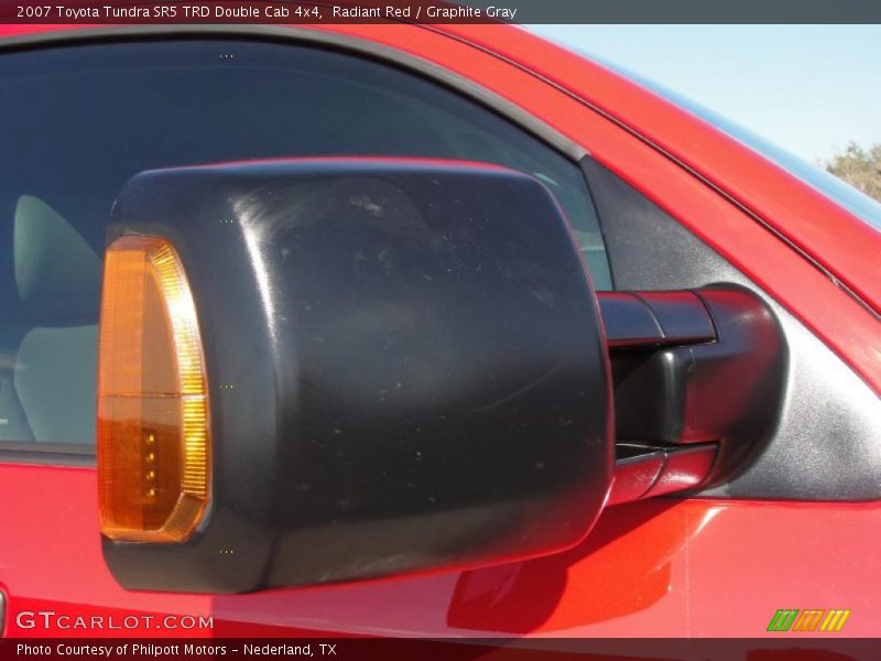 Radiant Red / Graphite Gray 2007 Toyota Tundra SR5 TRD Double Cab 4x4