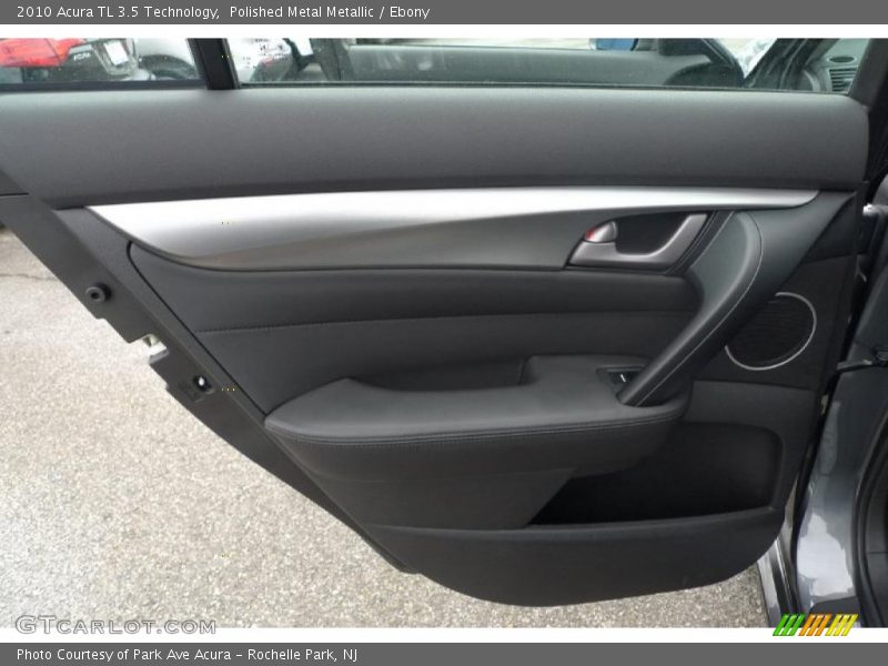 Polished Metal Metallic / Ebony 2010 Acura TL 3.5 Technology