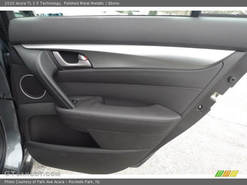 Polished Metal Metallic / Ebony 2010 Acura TL 3.5 Technology