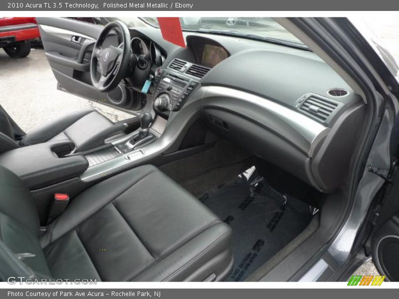 Polished Metal Metallic / Ebony 2010 Acura TL 3.5 Technology