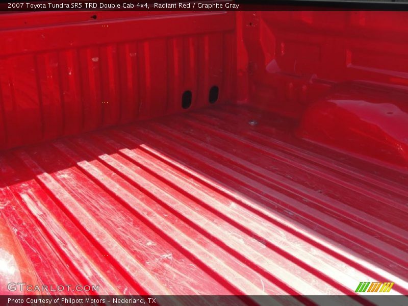 Radiant Red / Graphite Gray 2007 Toyota Tundra SR5 TRD Double Cab 4x4