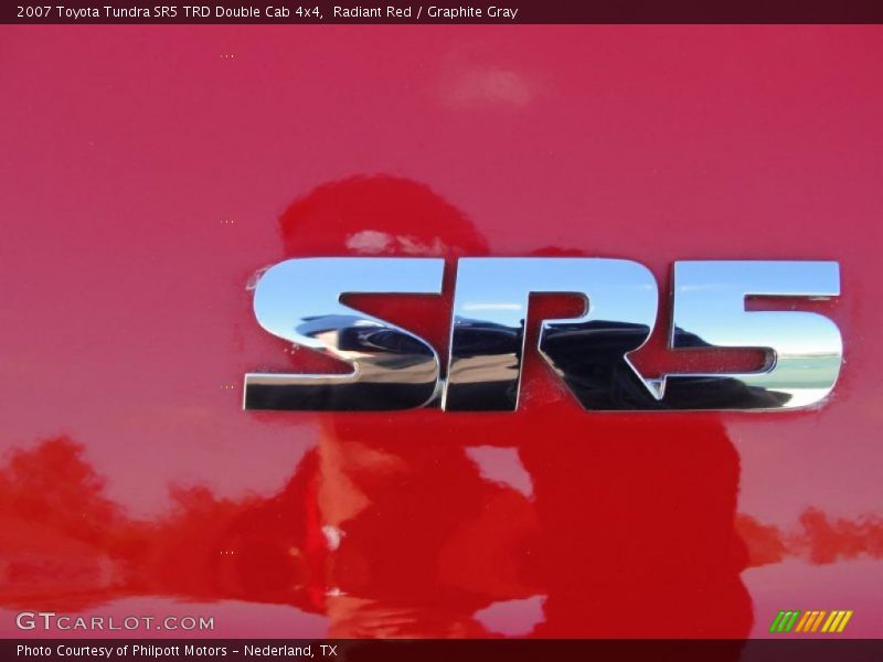 Radiant Red / Graphite Gray 2007 Toyota Tundra SR5 TRD Double Cab 4x4