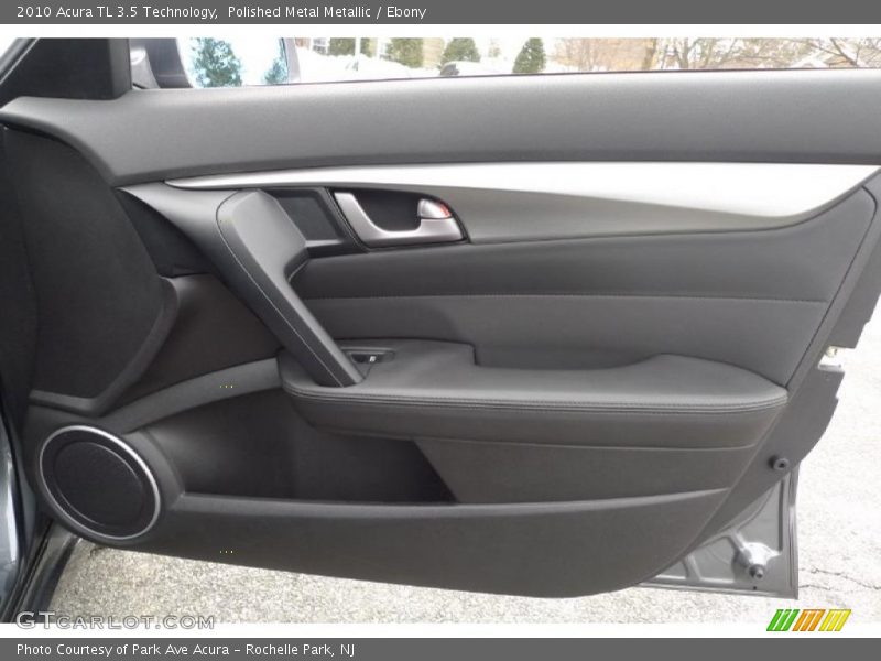 Polished Metal Metallic / Ebony 2010 Acura TL 3.5 Technology