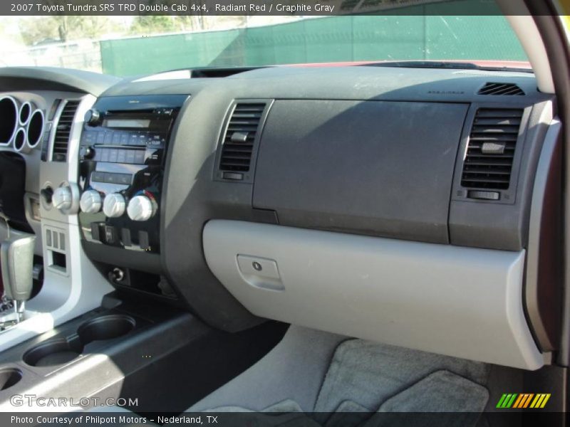 Radiant Red / Graphite Gray 2007 Toyota Tundra SR5 TRD Double Cab 4x4