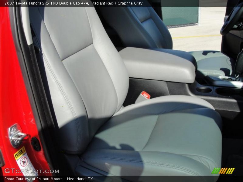 Radiant Red / Graphite Gray 2007 Toyota Tundra SR5 TRD Double Cab 4x4