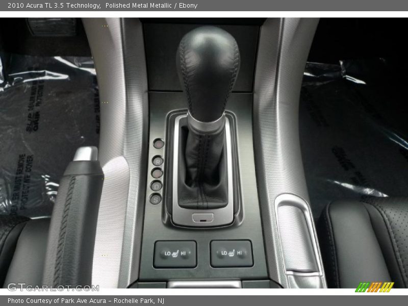 Polished Metal Metallic / Ebony 2010 Acura TL 3.5 Technology