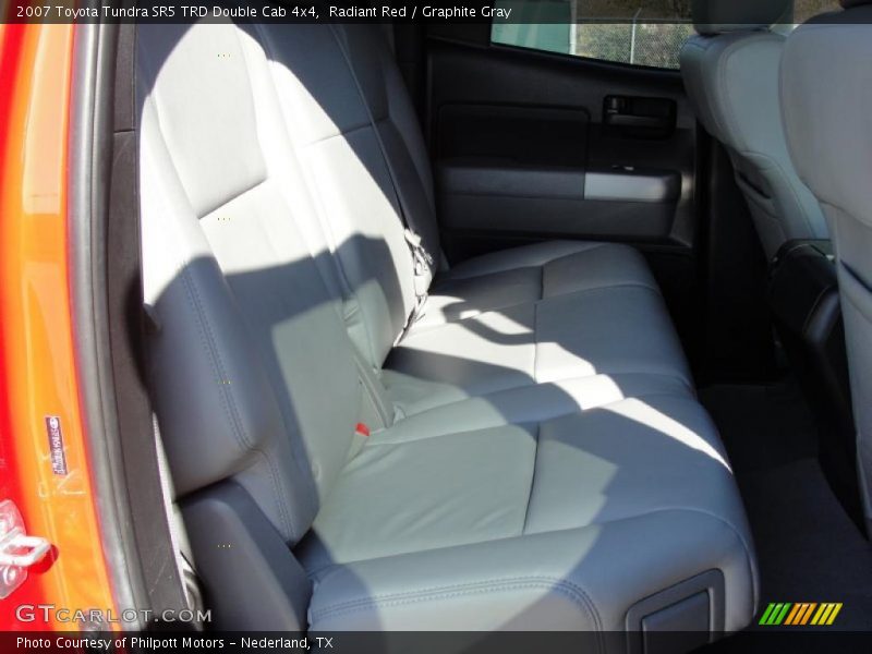 Radiant Red / Graphite Gray 2007 Toyota Tundra SR5 TRD Double Cab 4x4