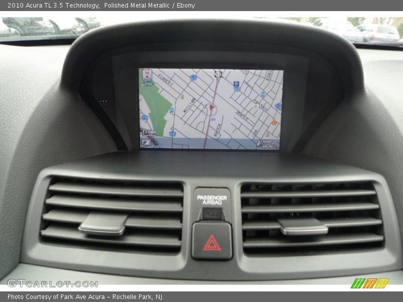 Polished Metal Metallic / Ebony 2010 Acura TL 3.5 Technology