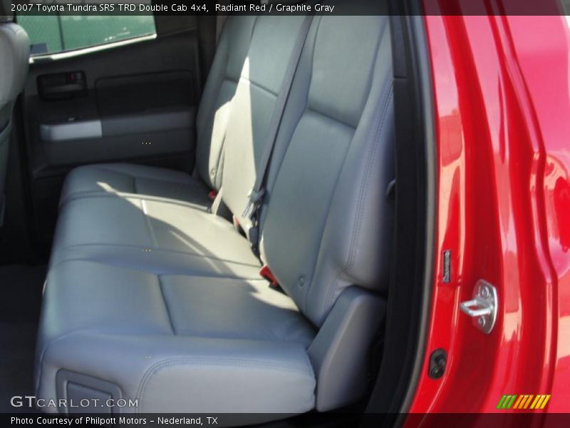 Radiant Red / Graphite Gray 2007 Toyota Tundra SR5 TRD Double Cab 4x4
