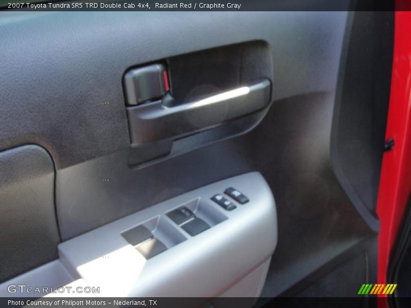 Radiant Red / Graphite Gray 2007 Toyota Tundra SR5 TRD Double Cab 4x4