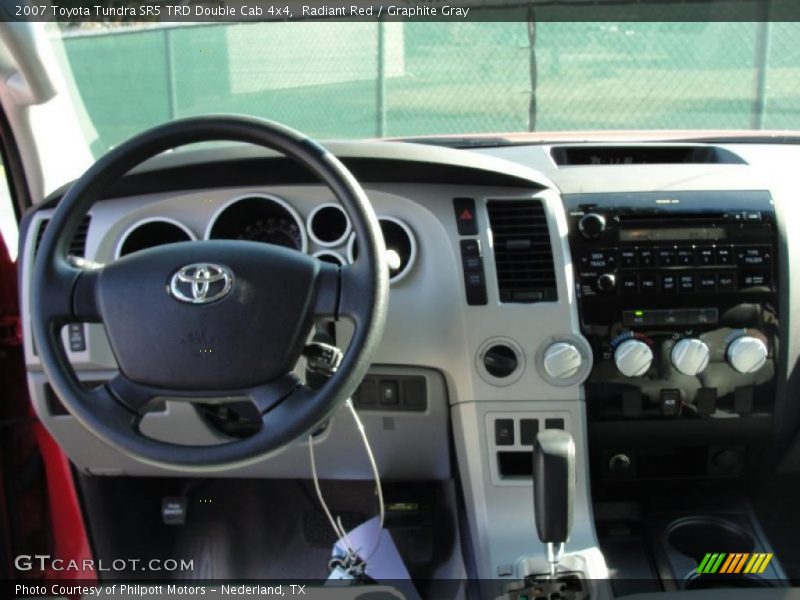 Dashboard of 2007 Tundra SR5 TRD Double Cab 4x4