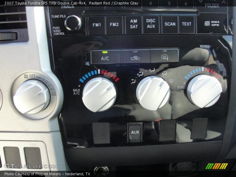 Radiant Red / Graphite Gray 2007 Toyota Tundra SR5 TRD Double Cab 4x4