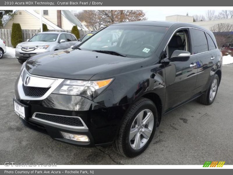Crystal Black Pearl / Ebony 2010 Acura MDX Technology