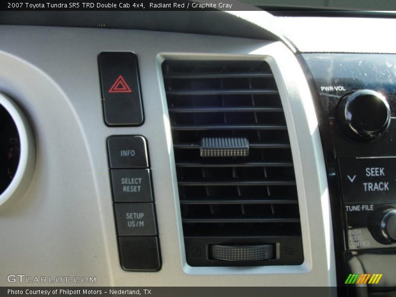 Radiant Red / Graphite Gray 2007 Toyota Tundra SR5 TRD Double Cab 4x4