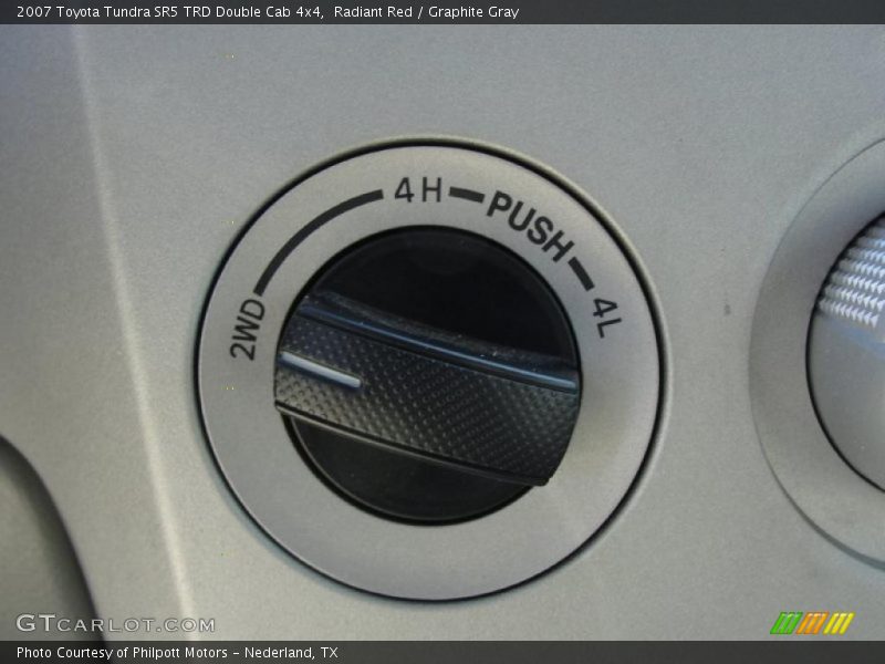 Radiant Red / Graphite Gray 2007 Toyota Tundra SR5 TRD Double Cab 4x4