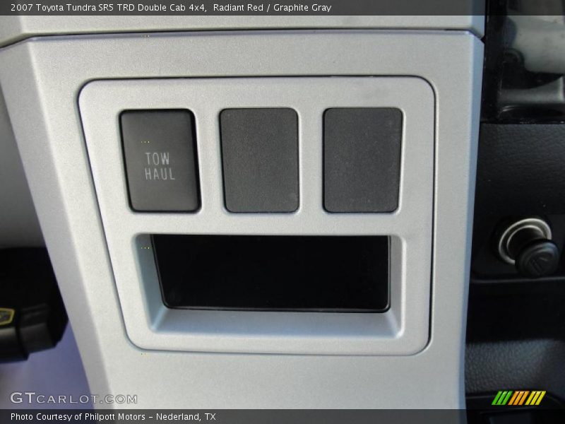 Radiant Red / Graphite Gray 2007 Toyota Tundra SR5 TRD Double Cab 4x4