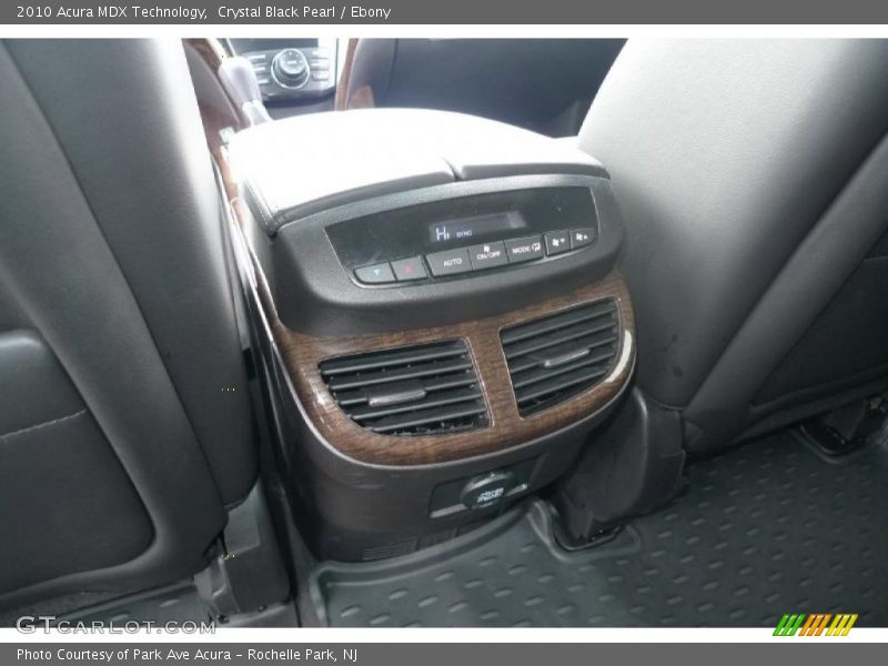 Crystal Black Pearl / Ebony 2010 Acura MDX Technology