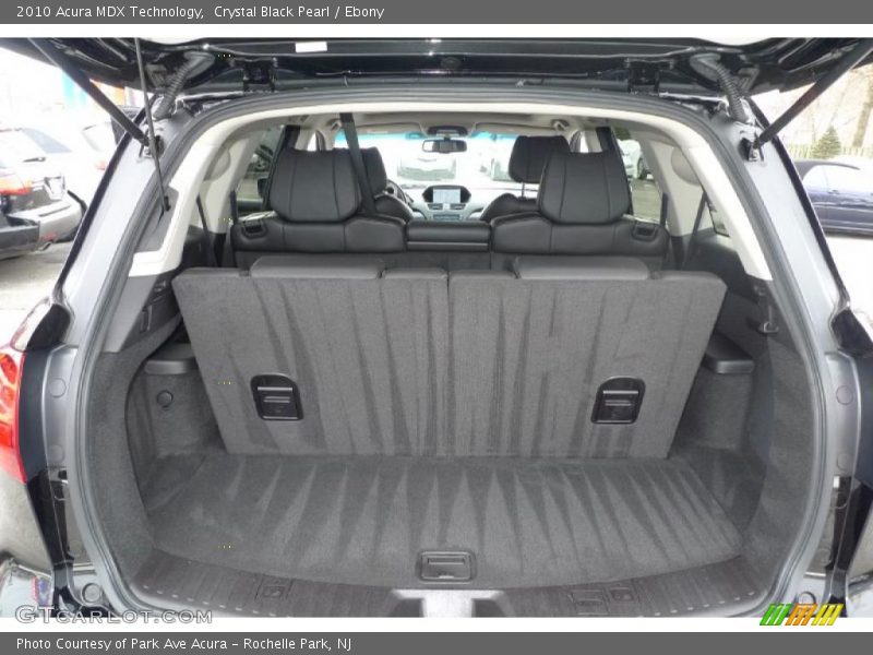 Crystal Black Pearl / Ebony 2010 Acura MDX Technology