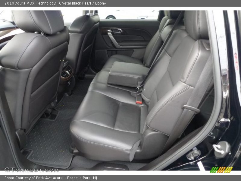 Crystal Black Pearl / Ebony 2010 Acura MDX Technology