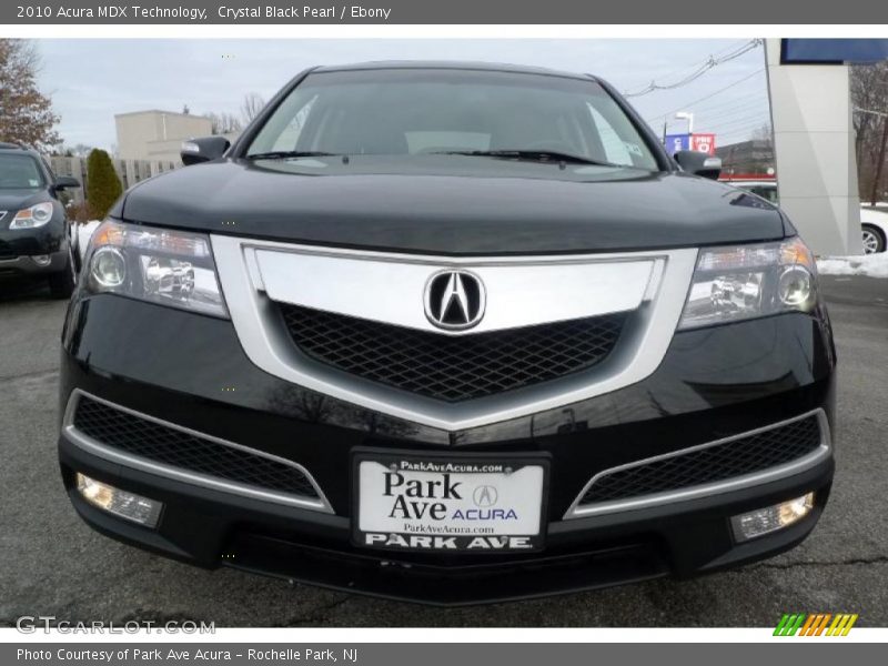 Crystal Black Pearl / Ebony 2010 Acura MDX Technology