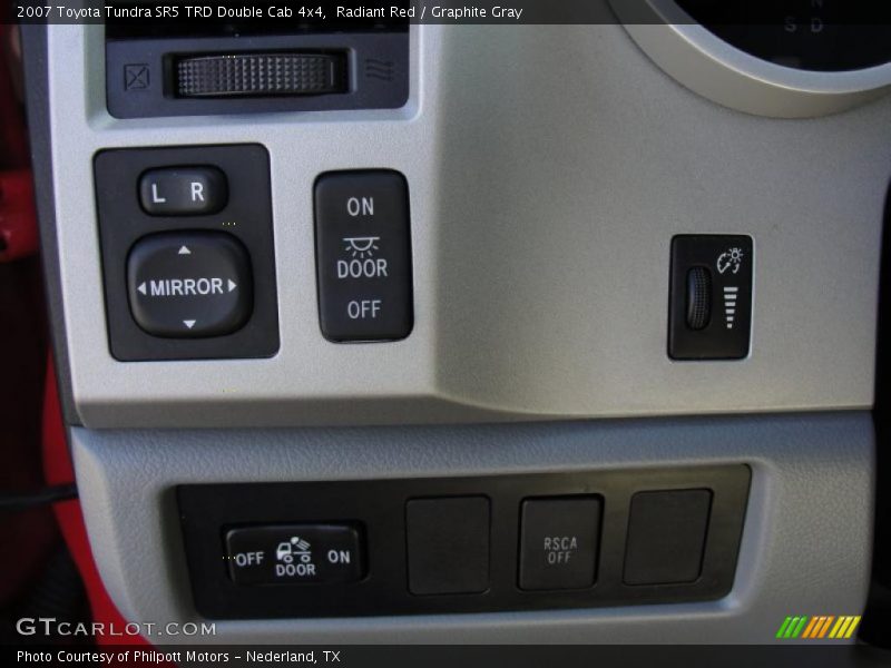 Radiant Red / Graphite Gray 2007 Toyota Tundra SR5 TRD Double Cab 4x4