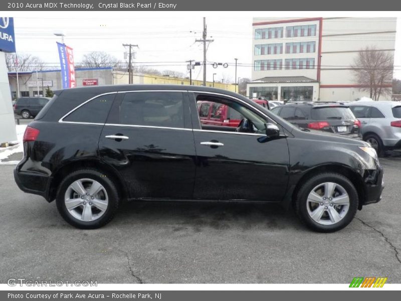 Crystal Black Pearl / Ebony 2010 Acura MDX Technology