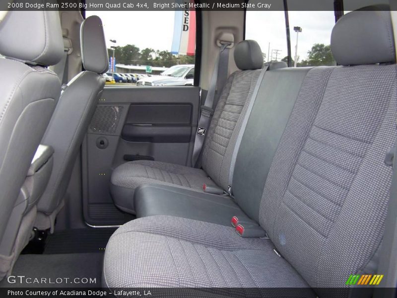 Bright Silver Metallic / Medium Slate Gray 2008 Dodge Ram 2500 Big Horn Quad Cab 4x4
