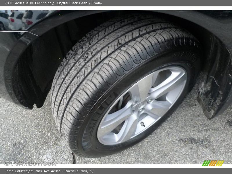 Crystal Black Pearl / Ebony 2010 Acura MDX Technology