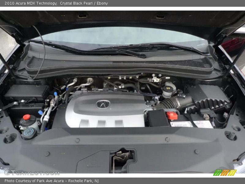 Crystal Black Pearl / Ebony 2010 Acura MDX Technology