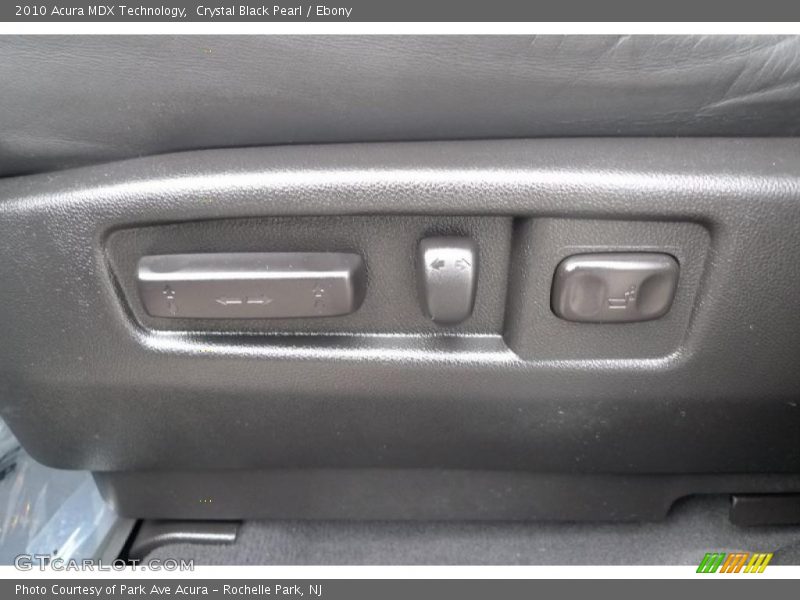 Crystal Black Pearl / Ebony 2010 Acura MDX Technology
