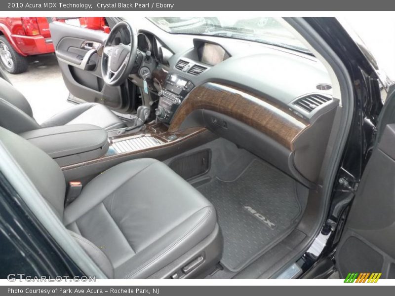 Crystal Black Pearl / Ebony 2010 Acura MDX Technology
