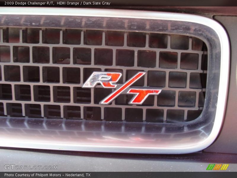 HEMI Orange / Dark Slate Gray 2009 Dodge Challenger R/T