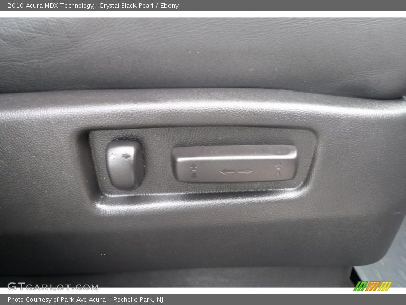 Crystal Black Pearl / Ebony 2010 Acura MDX Technology