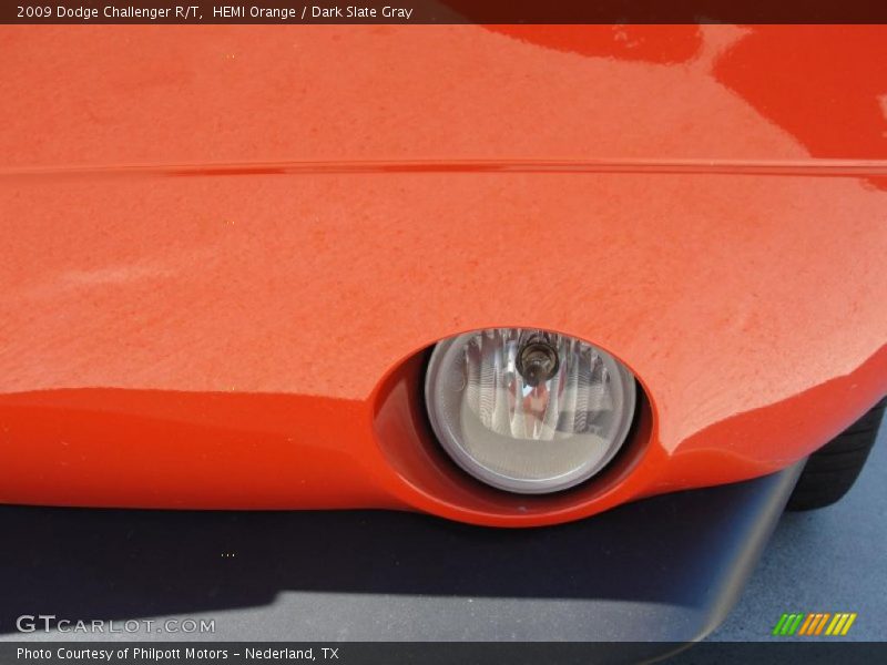 HEMI Orange / Dark Slate Gray 2009 Dodge Challenger R/T