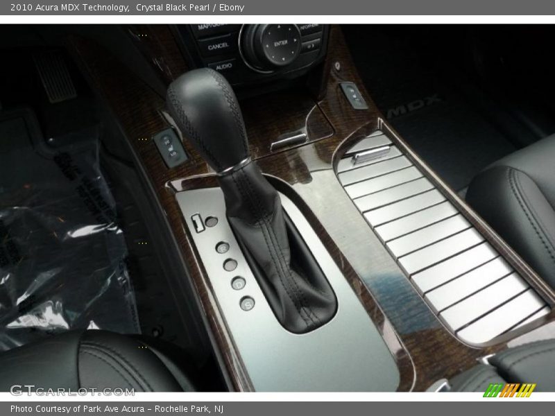 Crystal Black Pearl / Ebony 2010 Acura MDX Technology