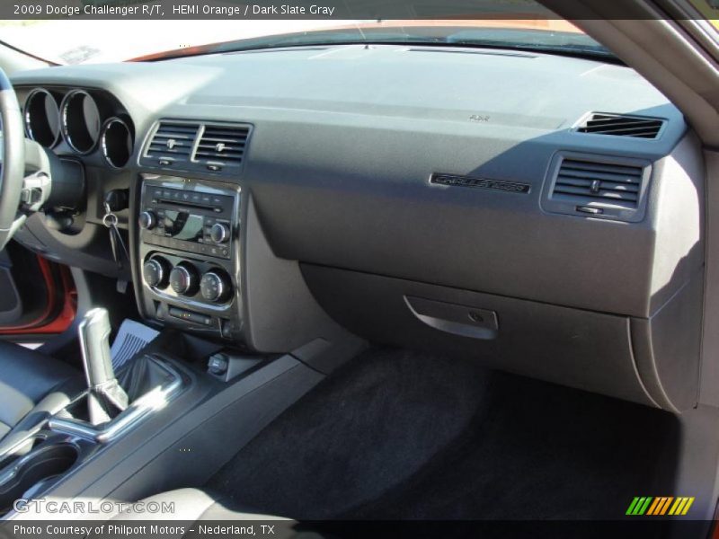 HEMI Orange / Dark Slate Gray 2009 Dodge Challenger R/T