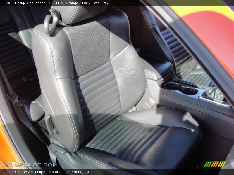 HEMI Orange / Dark Slate Gray 2009 Dodge Challenger R/T