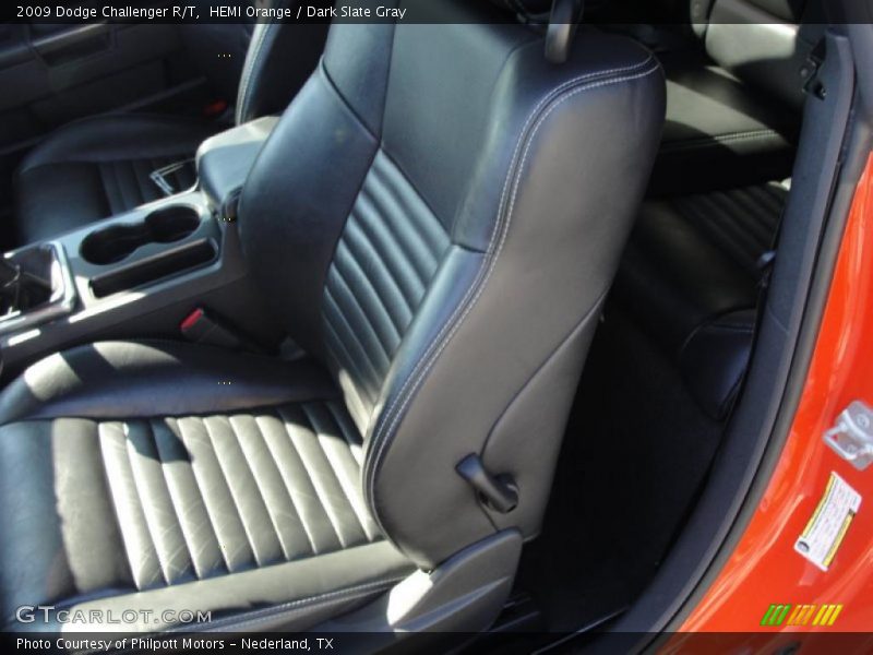 HEMI Orange / Dark Slate Gray 2009 Dodge Challenger R/T