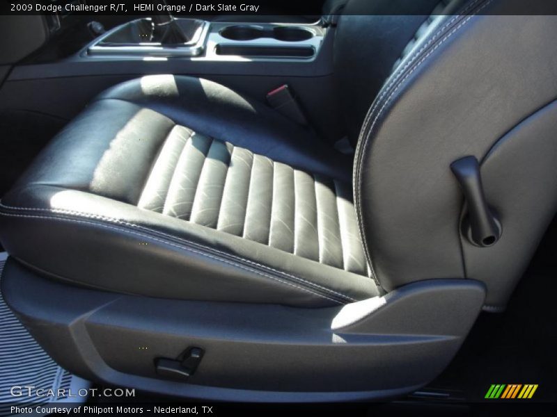 HEMI Orange / Dark Slate Gray 2009 Dodge Challenger R/T